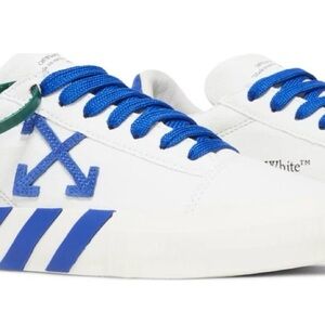 Off-White Wmns Vulc Sneaker 'White Blue' size 38/6.5-7